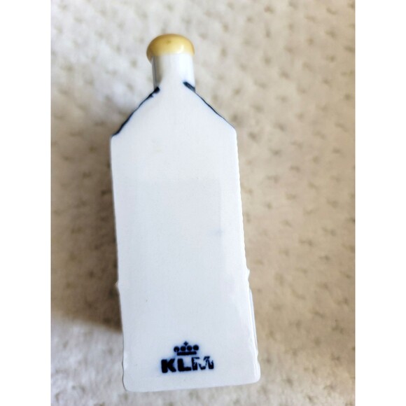 VTG EUC KLM Blue Delft House #45 Bols Empty Holland Dutch KLM Airlines in Box - Picture 5 of 10